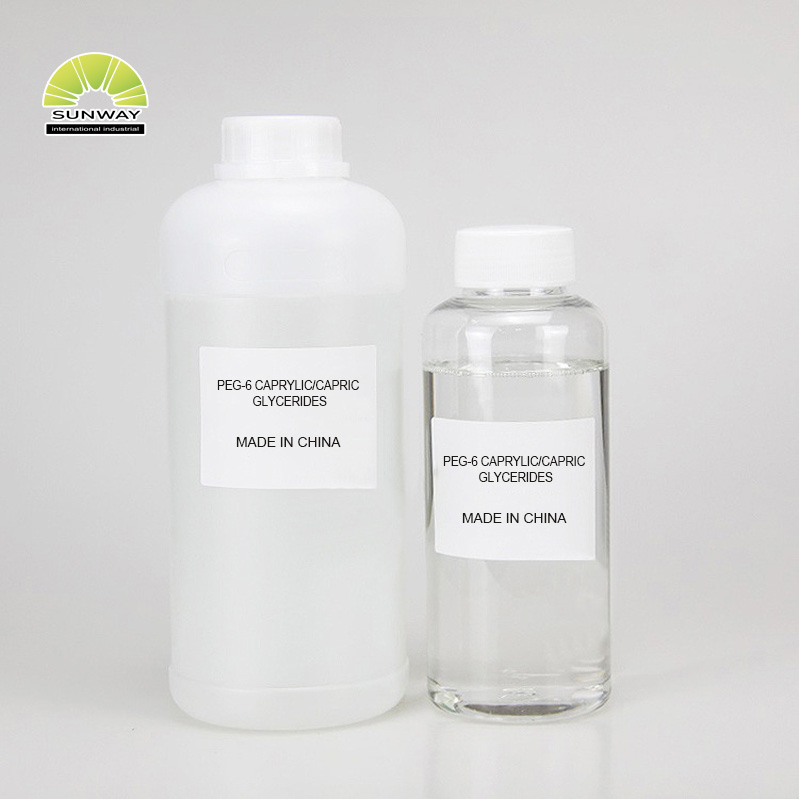 Заводская поставка косметического средства для ухода за кожей: добавка, эмульгирующий стабилизатор, ПЭГ-6 каприловые/каприновые глицериды