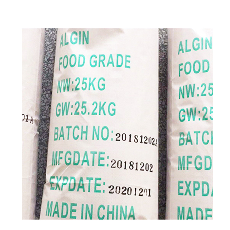 Высококачественный препарат Альгинат натрия пищевой гидрофильный для медицинского применения Порошок альгината натрия для текстильной промышленности Загуститель для текстильного использования CAS № 9005-38-3