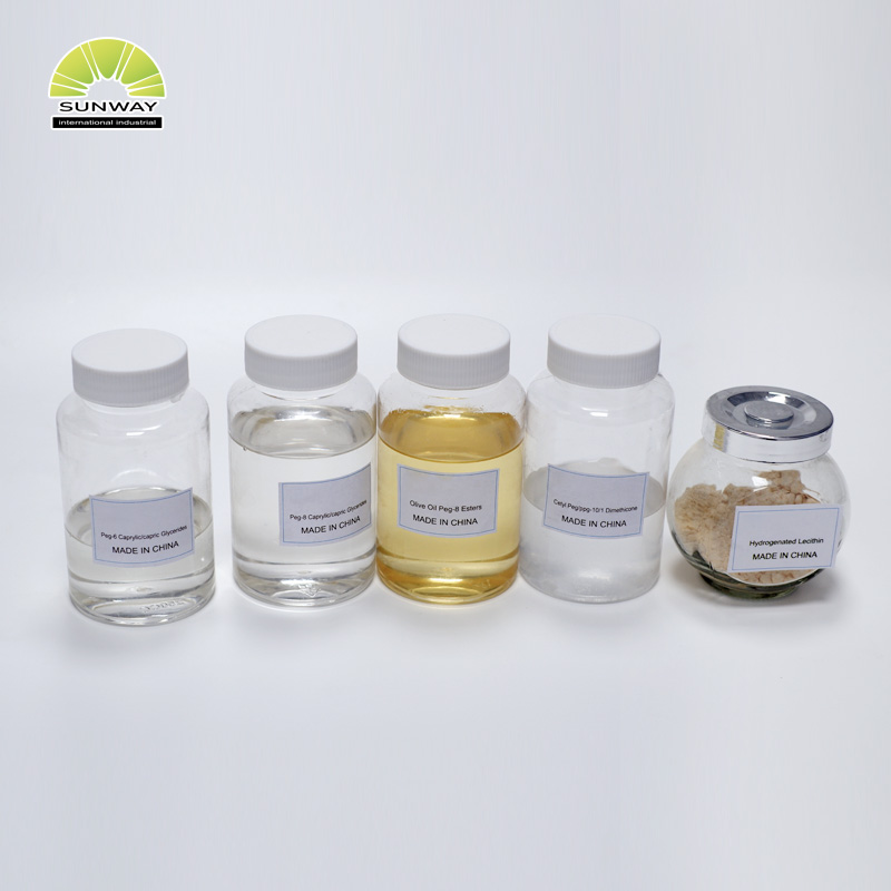 Косметическое гидрофильное масло на основе оливкового масла, сложные эфиры ПЭГ-8 для ухода за кожей.