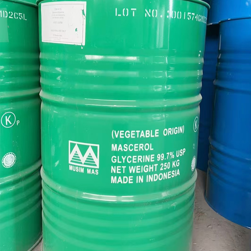 Высококачественный полиоловый увлажняющий крем с содержанием глицерина 99,7% промышленного класса для средств личной гигиены.