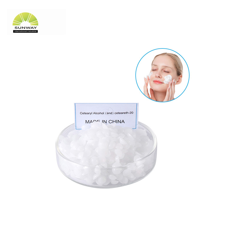 Оптовые цены на эмульгатор цетеариловый спирт (и) цетеарет-20 от китайского производителя.