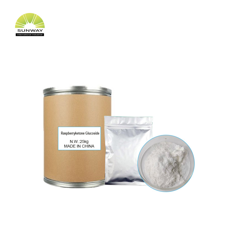 Косметическое сырье: 99,5% глюкозид малины кетон CAS 38963-94-9 для отбеливающей сыворотки