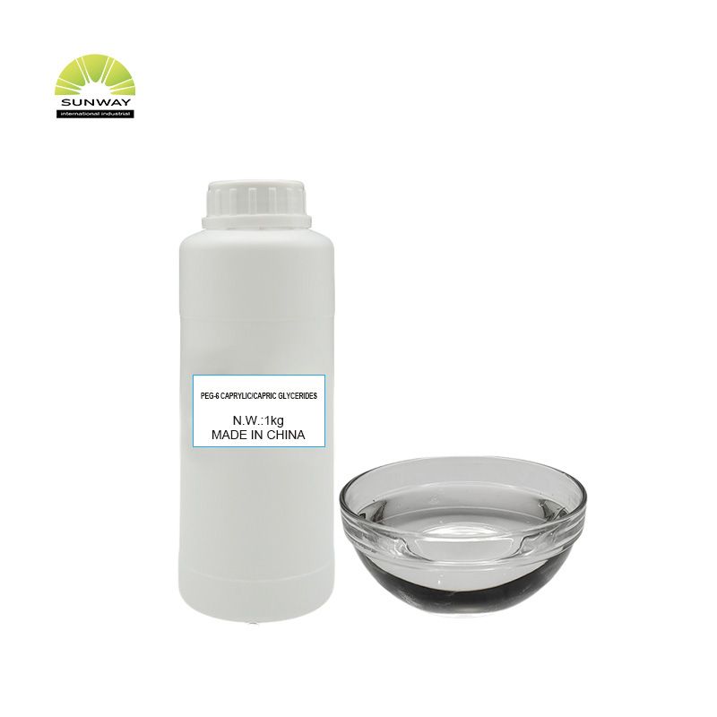 Заводская поставка косметического средства для ухода за кожей: добавка, эмульгирующий стабилизатор, ПЭГ-6 каприловые/каприновые глицериды