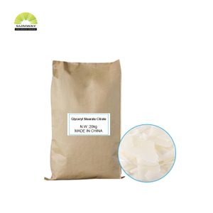 Высококачественный косметический эмульгатор 100% глицерилстеарат цитрат CAS 55840-13-6 для макияжа